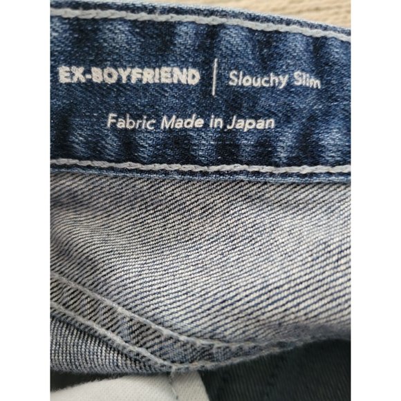 AG Adriano Goldschmied Women The Ex-boyfriend Japanese fabric slim jean size 30 - Picture 6 of 12